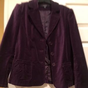 Purple blazer
